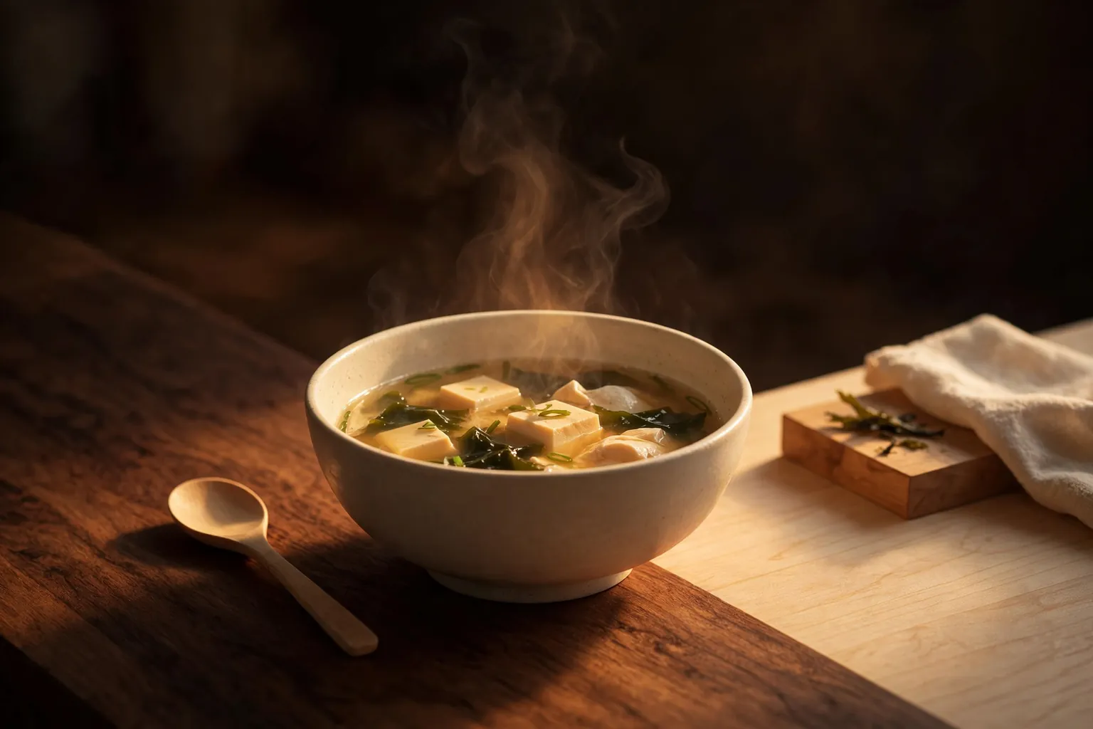 Illustration: miso soup