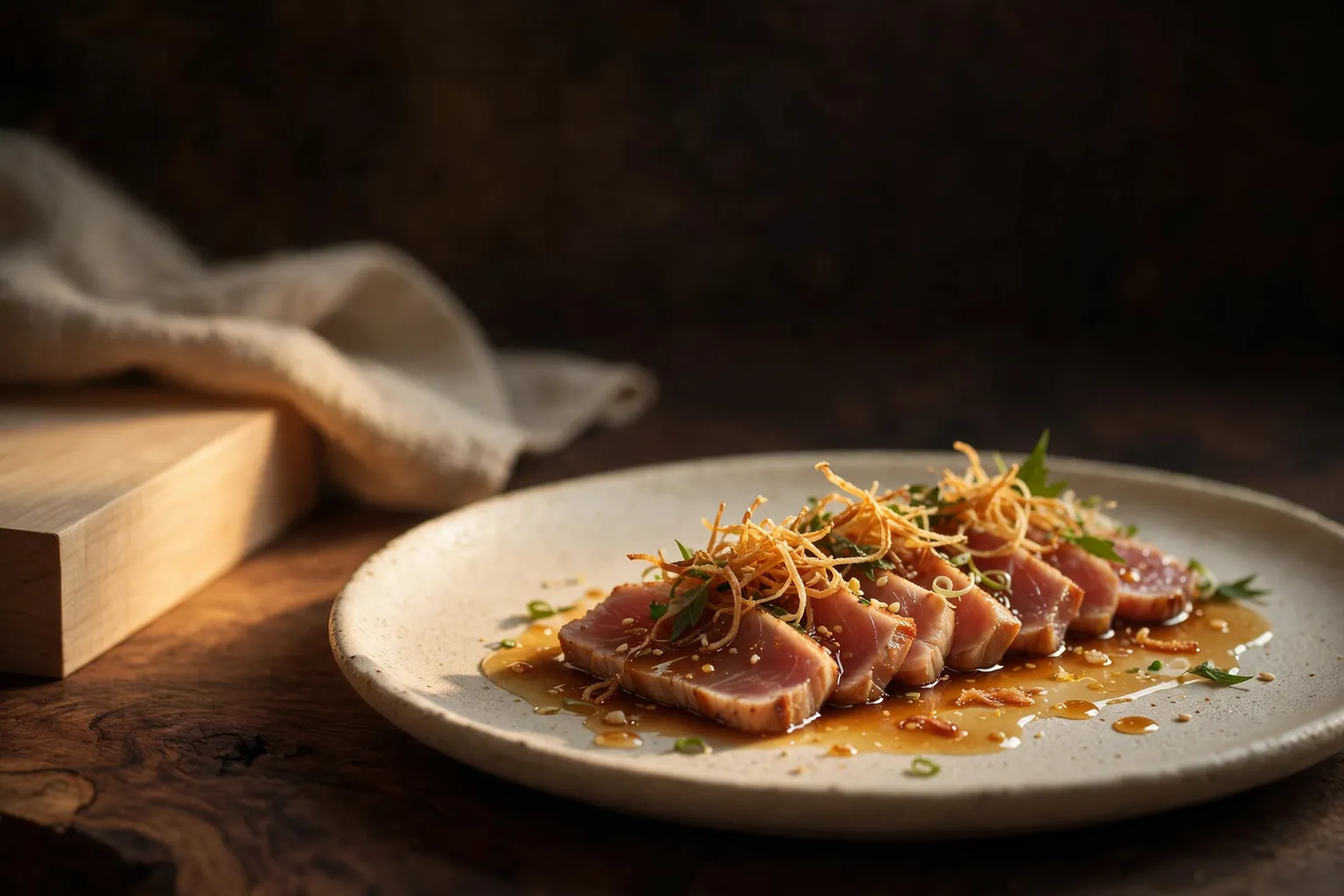 Illustration: tuna tataki