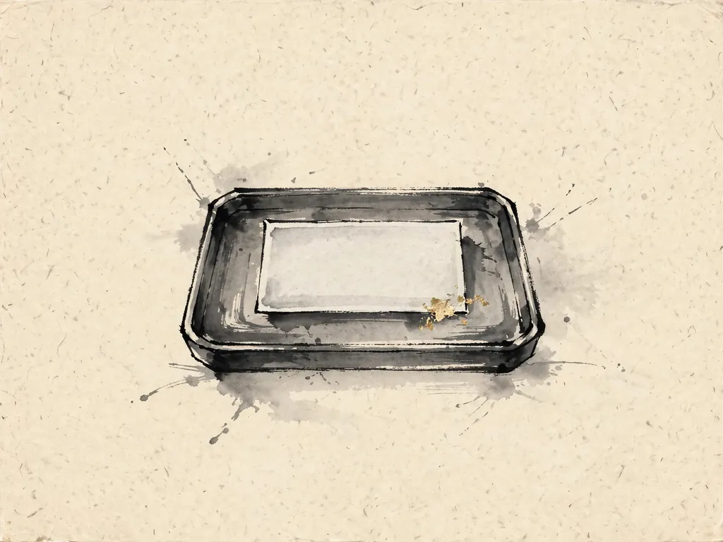 Ink-wash illustration for the section your contact details are optional