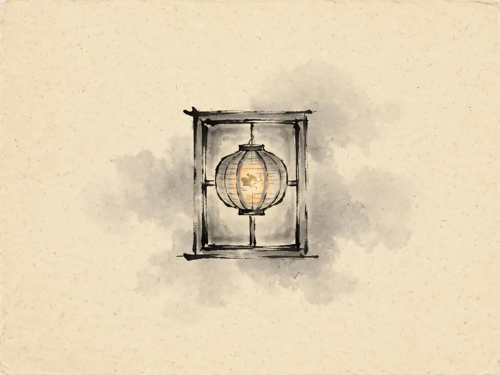 Ink-wash illustration for the section backups and device transfer