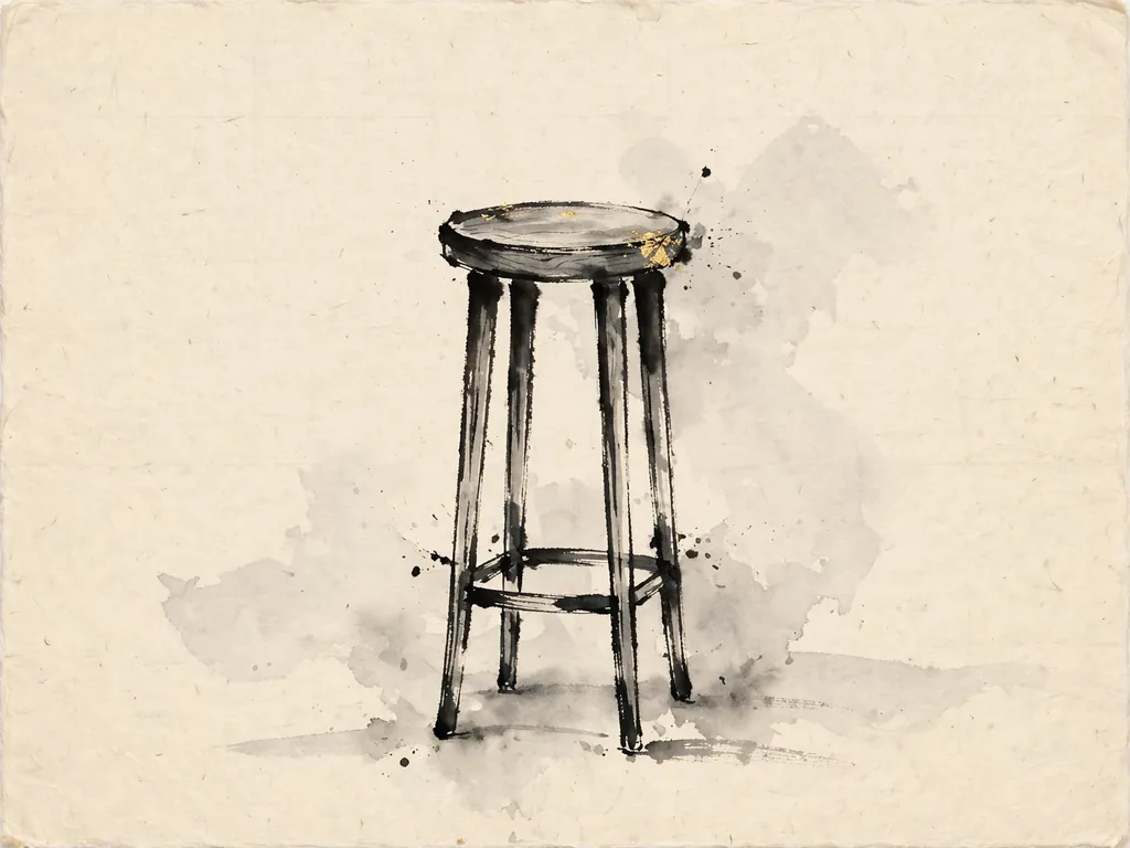 Ink-wash illustration for the section children